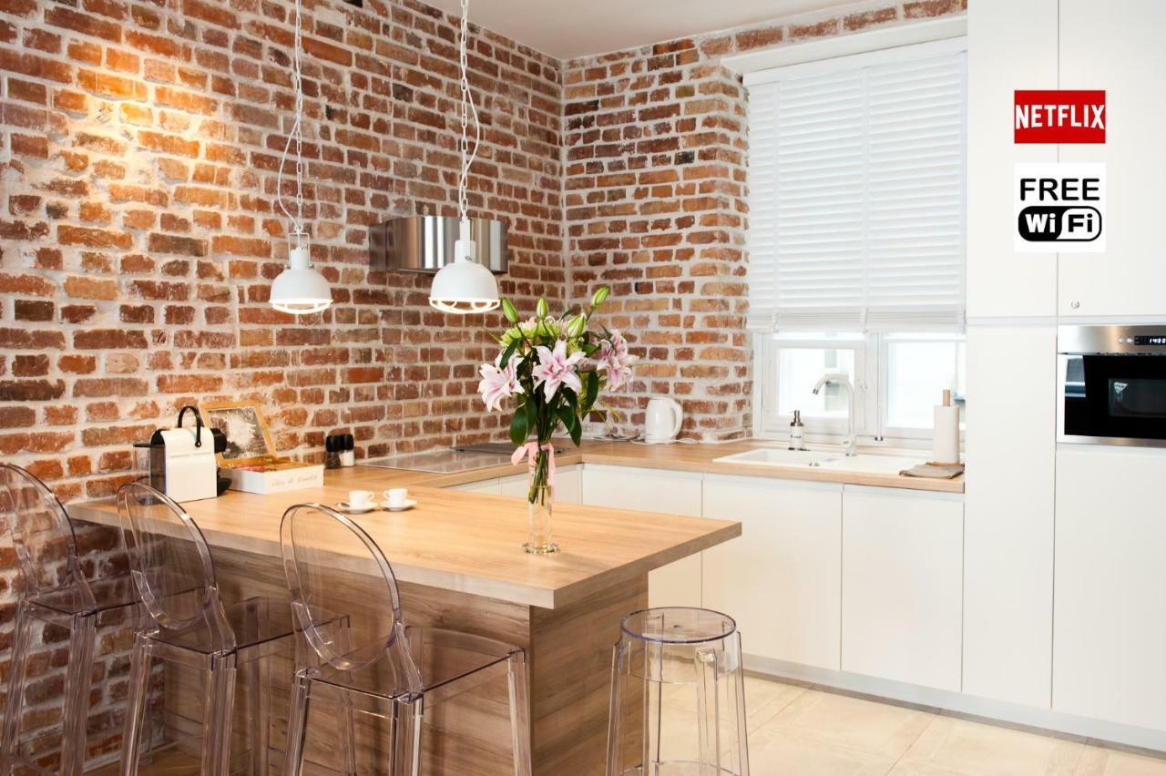 Red Brick Old Town Apartment Warschau Exterior foto